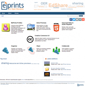 EdShare Frontpage